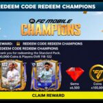 REDEEM CHAMPIONS en FC Mobile: cómo canjear el código y conseguir jugadores, gemas y 100,000 monedas